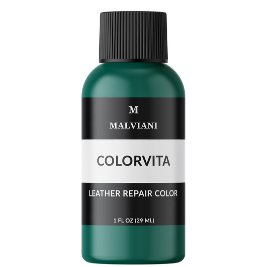 leather repair color restorer green teal