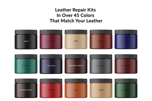 Leather Repair Kits In Over 45 Colors That Match Your Leather