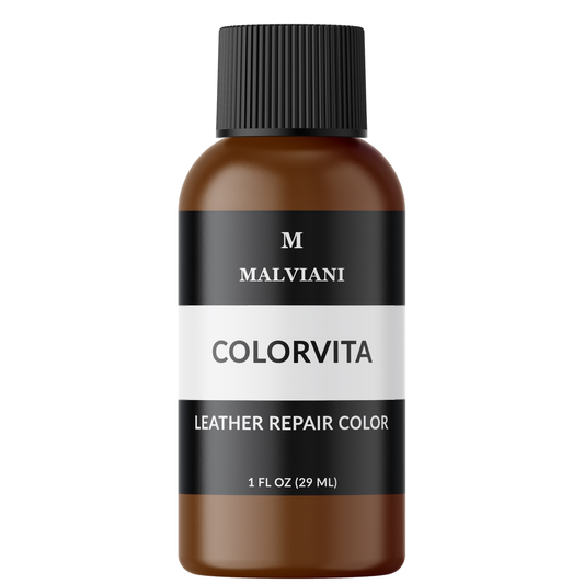Leather repair color restorer brown