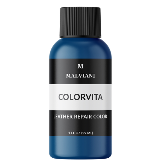 leather repair color restorer sapphire blue